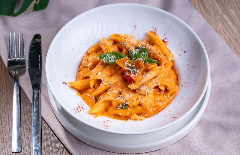 Penne Pasta Mix Sauce