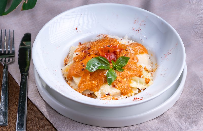 Ravioli Pasta Mix Sauce